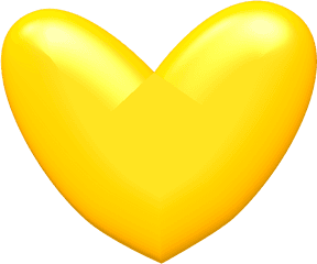 Download Yellow Heart Png Image