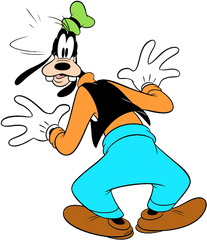 Download Hd Startled Goofy - Free Goofy Movie Coloring Pages Png