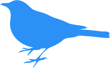 Download Bluebird Bird Animal Blue - Bird Silhouette Clip Art Png