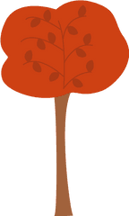 Fall Tree Clipartsr 10 - Autumn Tree Cute Png