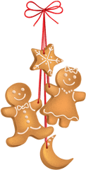 Christmas Gingerbread Cookies - Lebkuchenherz Weihnachten Transparent Christmas Cookies Png