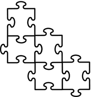 Square Angle Puzzle Jigsaw Game Video - Free PNG
