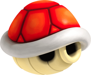 Red Shell - Red Shell Mario Kart Png