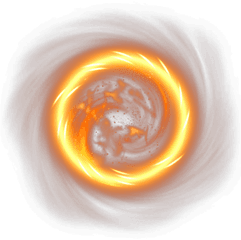 Circle Fire Png Transparent Download - Fire Spiral Png