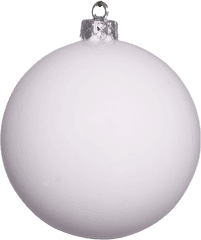 White Christmas Ball Png Photos - Sphere