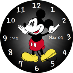 Mickey - Mickey Mouse Clock Face Apple Watch Png