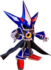 Custom Model And Rig Of Neo Metal Sonic - Transparent Neo Medal Sonic Png