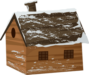 Library Of Shack House Banner Royalty - Cabin Clipart Transparent Background Png