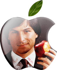 Download Steve Jobs Png - Steve Jobs Holding Apple