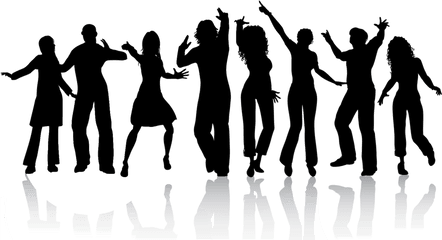 Silhouettes Psd Official Psds - Dancing Silhouette Png