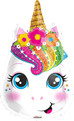 Unicorn Head Transparent Png - Unicorn Face