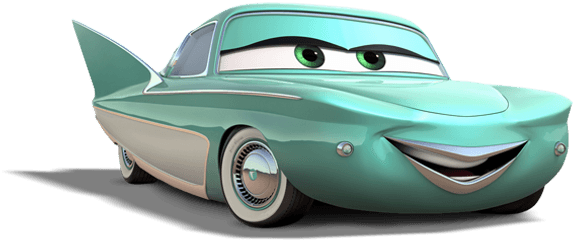 Flo - Pixar Cars Flo Png