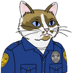 Meow Fuzzyface - Officer Meow Meow Fuzzyface Png