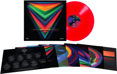 Earth - Limited Edition Red Vinyl Preorder Official Store Ed O Brien Earth Vinyl Png