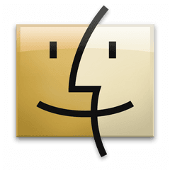 Gold Finder Icon - Mac Os Logo Png