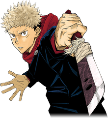 Yuji Itadori - Jujutsu Kaisen Png