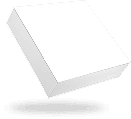 White Rectangular Magnetic Box Shop Custom - Made Luxury Solid Png