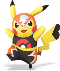 Super Smash Bros Ultimate Costume Clipart - Full Size Pikachu Super Smash Bros Ultimate Png