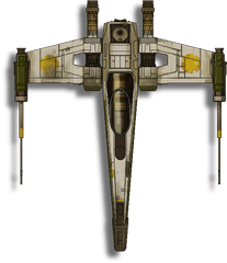 Pin By Spaceotter97 - Star Wars Ship Top View Png