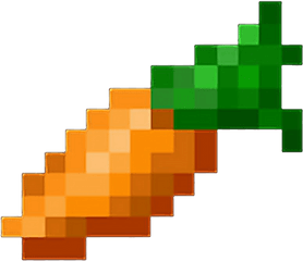 Minecraft Carrot Png Image Background - Minecraft Carrot Png