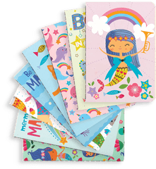 Mermaid Magic Pocket Pal Journals - Set Of 8 Craft Png