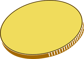 Cartoon Coin Image - Free PNG