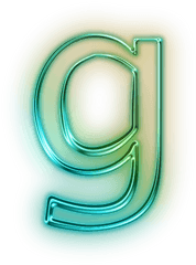 G 3d Letter Transparent Png Clipart - Green Letter