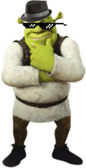 Shrek Mlg Transparent Background - Shrek Mlg Transparent Background Png