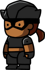 Scribblenauts Female Thief Transparent - Robber Png Scribblenauts