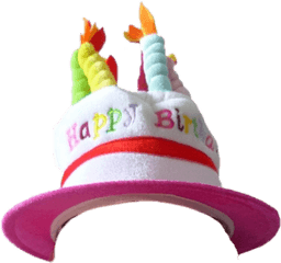 Happy Birthday Hat Picsart Sticker - Happy Birthday Stickers Cap Png