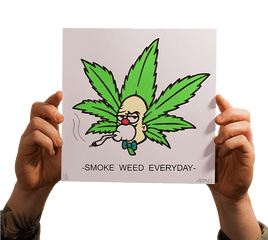 U0027smoke Weed Everydayu0027 - Illustration Png