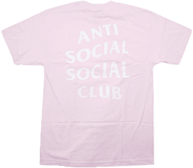 Anti Social Club Logo Tee - Short Sleeve Png
