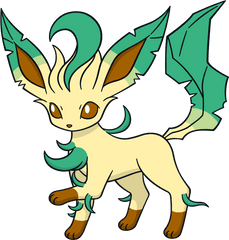 Hd Leafeon Global Link Artwork - PokÃ©mon Leafeon Png