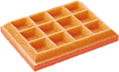 French Wafers - Belgian Waffle Png