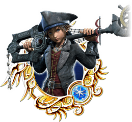 Sn - Kh Iii Pirate Sora Khux Wiki Sora Kingdom Hearts Png