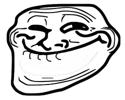 Comics Troll Face Rage PNG Download Free