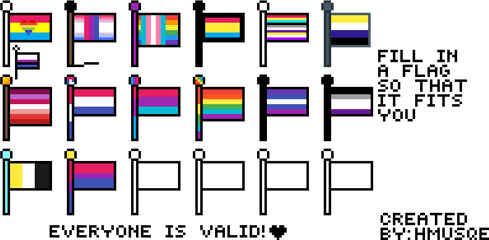 Pixilart - I Made Shane Dawson A Bi Flag By Spazzalazz Valid Pride Flag Png