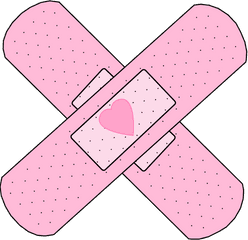 Aesthetic - Bandage Sticker Png