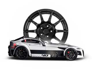 Super - Donkervoort D8 Wheels Png