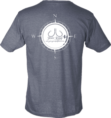 Jj Reel Logo Cotton Tee - Tultex Png