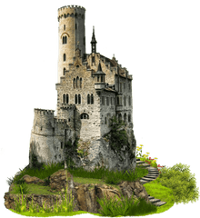 Download Free Png Medieval Castle - Lichtenstein Castle