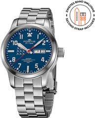 Aeromaster Steel Day - Date Fortis Watches Ag Automatic Watch Titanium Day Date Png