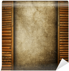 Bamboo Frame Wall Mural Pixers - Plywood Png