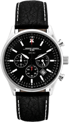 Jorg Gray Jg6500 President Obama Edition Chronograph W Black Leather Strap Gwp - Tissot T033 Png