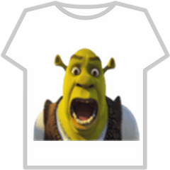 Shrek - Roblox T Shirts Baldi Png