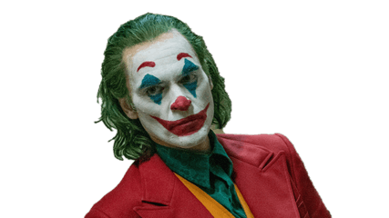 Best Joker Look Png - Joker 2019 Face Paint