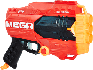 Download Nerf Gun Attachments - Tri Break Nerf Png