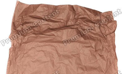 Crumpled Paper - Peach Png