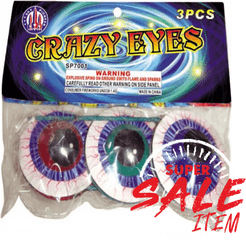 Crazy Eyeballs U2013 Discount Fireworks Superstore - Firecracker Png