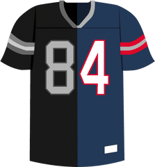 Star Wr Antonio Brown Schemes His - Sports Jersey Clipart Png